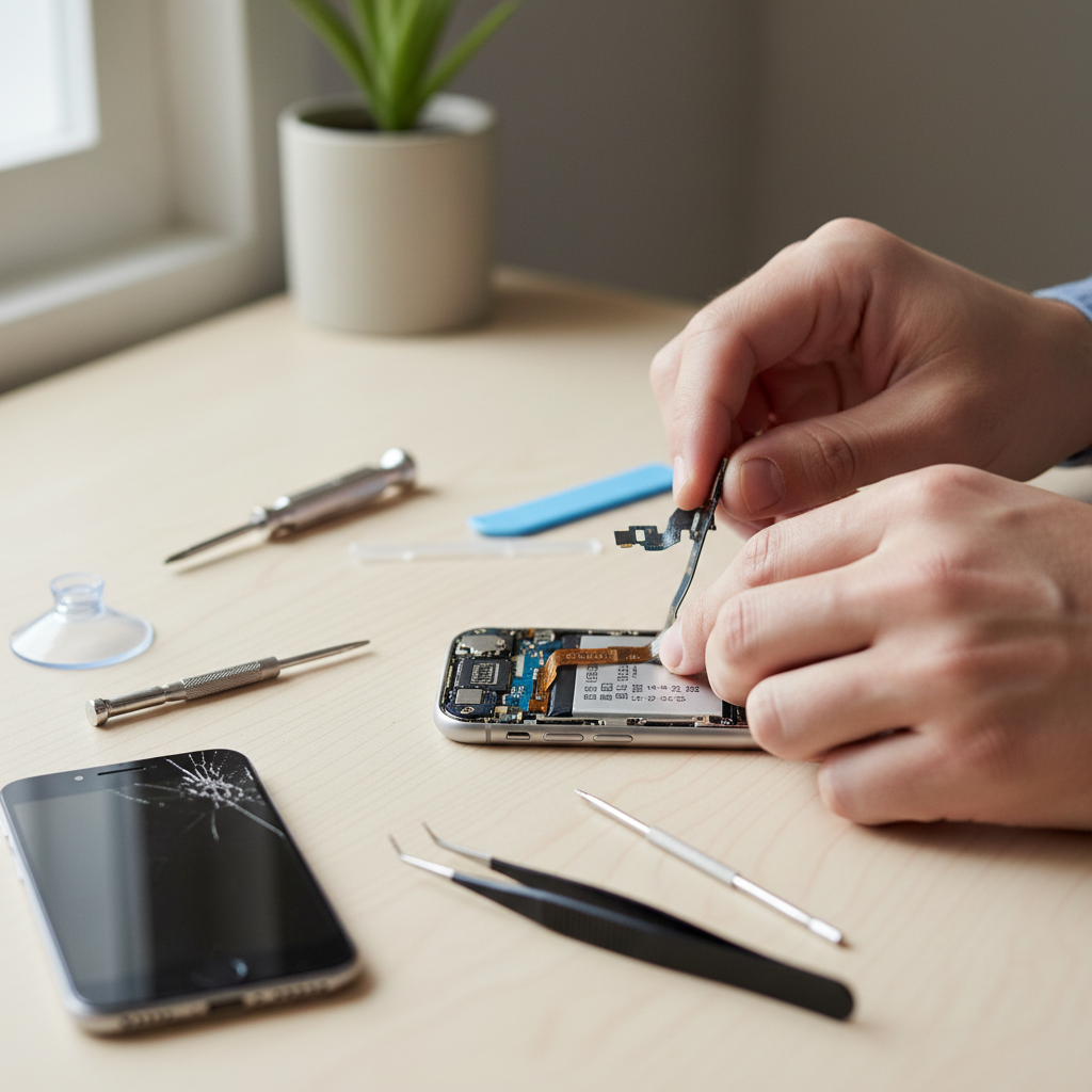 Schermreparatie voor uw tablet