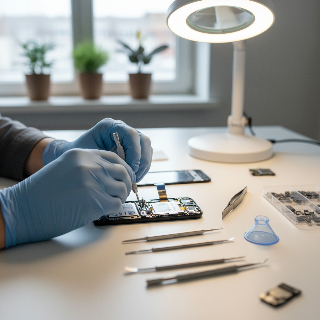 Schermreparatie voor uw tablet